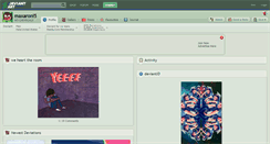 Desktop Screenshot of maxaroni5.deviantart.com