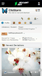 Mobile Screenshot of cliostorm.deviantart.com