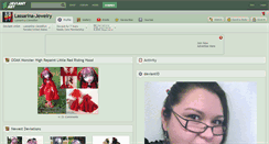 Desktop Screenshot of lassarina-jewelry.deviantart.com
