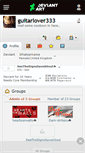 Mobile Screenshot of guitarlover333.deviantart.com