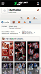 Mobile Screenshot of ebethalan.deviantart.com