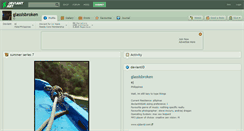 Desktop Screenshot of glassisbroken.deviantart.com
