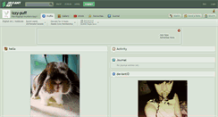 Desktop Screenshot of izzy-puff.deviantart.com