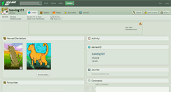 Desktop Screenshot of icewing101.deviantart.com