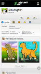 Mobile Screenshot of icewing101.deviantart.com