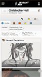 Mobile Screenshot of christopherneil.deviantart.com