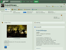 Tablet Screenshot of project89designs.deviantart.com
