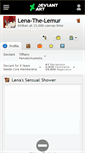 Mobile Screenshot of lena-the-lemur.deviantart.com