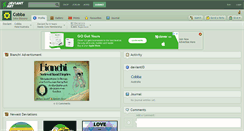 Desktop Screenshot of cobba.deviantart.com