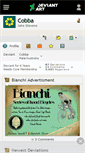 Mobile Screenshot of cobba.deviantart.com