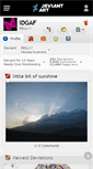 Mobile Screenshot of idgaf.deviantart.com