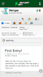 Mobile Screenshot of nerupe.deviantart.com