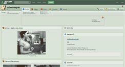 Desktop Screenshot of nobeekeepah.deviantart.com
