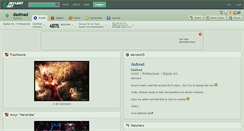 Desktop Screenshot of dadmad.deviantart.com