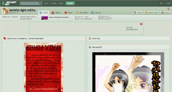 Desktop Screenshot of darkest-light-meow.deviantart.com