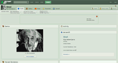 Desktop Screenshot of ilimel.deviantart.com