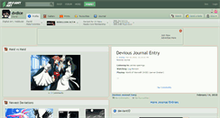 Desktop Screenshot of dvdice.deviantart.com