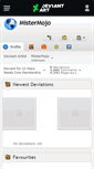 Mobile Screenshot of mistermojo.deviantart.com
