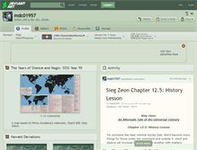 Tablet Screenshot of mdc01957.deviantart.com