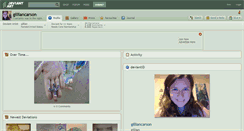 Desktop Screenshot of gilliancarson.deviantart.com