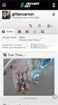 Mobile Screenshot of gilliancarson.deviantart.com