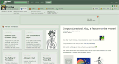 Desktop Screenshot of eventua.deviantart.com