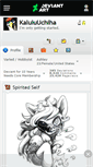 Mobile Screenshot of kaluluuchiha.deviantart.com