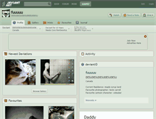 Tablet Screenshot of fuuuuu.deviantart.com