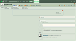 Desktop Screenshot of mothafoocha.deviantart.com
