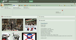 Desktop Screenshot of eraserrain21.deviantart.com