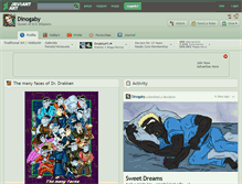 Tablet Screenshot of dinogaby.deviantart.com