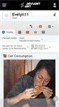 Mobile Screenshot of evelyn11.deviantart.com