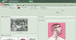 Desktop Screenshot of kjmarch.deviantart.com