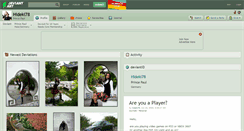 Desktop Screenshot of hideki78.deviantart.com