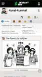 Mobile Screenshot of kunai-kurenai.deviantart.com