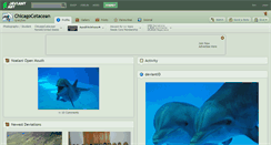 Desktop Screenshot of chicagocetacean.deviantart.com