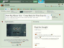 Tablet Screenshot of ailedda.deviantart.com