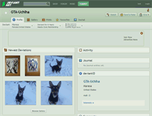 Tablet Screenshot of gta-uchiha.deviantart.com