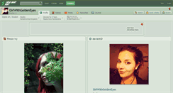 Desktop Screenshot of girlwithgoldeneyes.deviantart.com