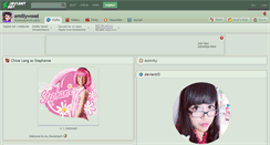 Desktop Screenshot of emillywood.deviantart.com
