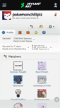Mobile Screenshot of pokemonchiliplz.deviantart.com