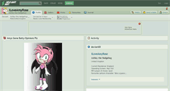 Desktop Screenshot of iloveamyrose.deviantart.com