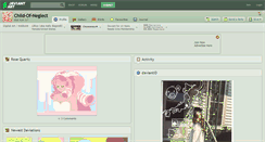 Desktop Screenshot of child-of-neglect.deviantart.com