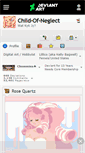 Mobile Screenshot of child-of-neglect.deviantart.com