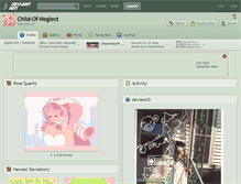 Tablet Screenshot of child-of-neglect.deviantart.com