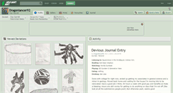 Desktop Screenshot of dragonlancer92.deviantart.com