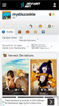 Mobile Screenshot of mysticcookie.deviantart.com