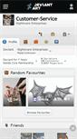 Mobile Screenshot of customer-service.deviantart.com