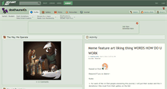 Desktop Screenshot of deathaura40s.deviantart.com