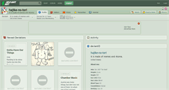 Desktop Screenshot of hajike-no-tori.deviantart.com